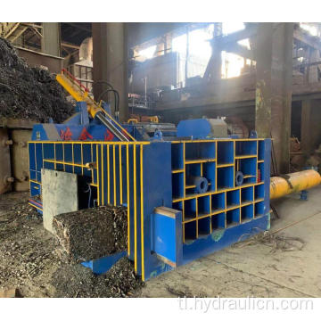Hot-sale na Na-export na Steel Metal Cuttings Chippings Compactor
